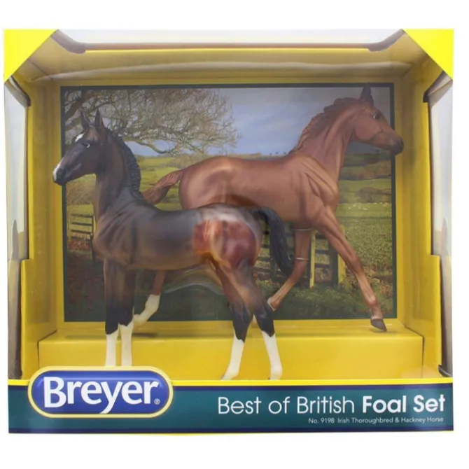 Best of British Thoroughbred and Hackney Foal Set