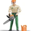BWorld Forestry Worker with Accessories