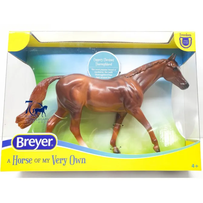 Coppery Chestnut Thoroughbred