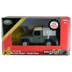 Green Land Rover Defender 90 with Canopy