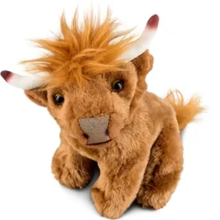 Highland Cow Soft Toy - 16cm