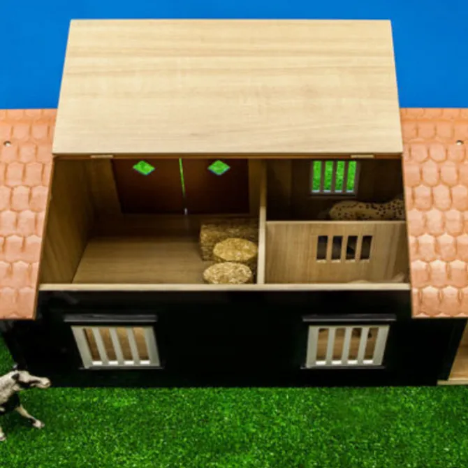 Horse Stable with Boxes & Workshop