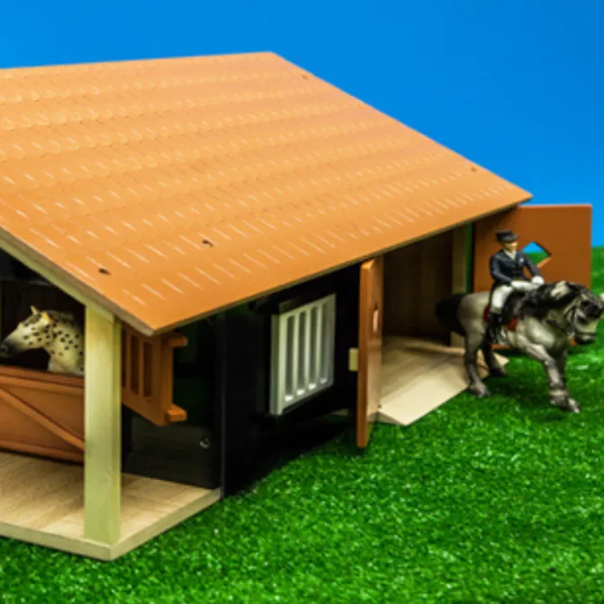 Horse Stable with Boxes & Workshop