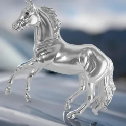 Iridium Metal Elements Series Silver Horse