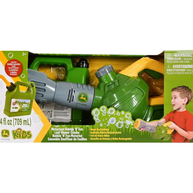 John Deere Bubble Leaf Blower & Refill Can