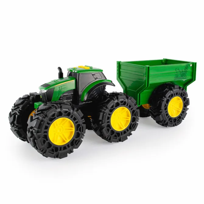 John Deere Monster Treads Tractor with Trailer