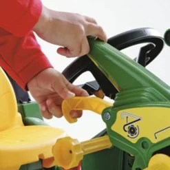John Deere Pedal Tractor with Pneumatic Tyres, Gears & Brakes