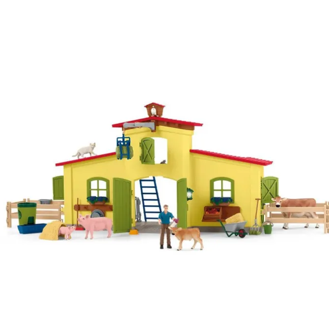 Large Farm with Animals and Accessories
