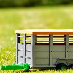 Livestock Trailer with Cow