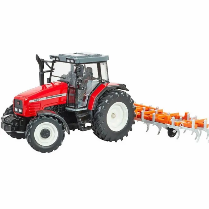 Massey Ferguson Tractor & Cultivator Playset