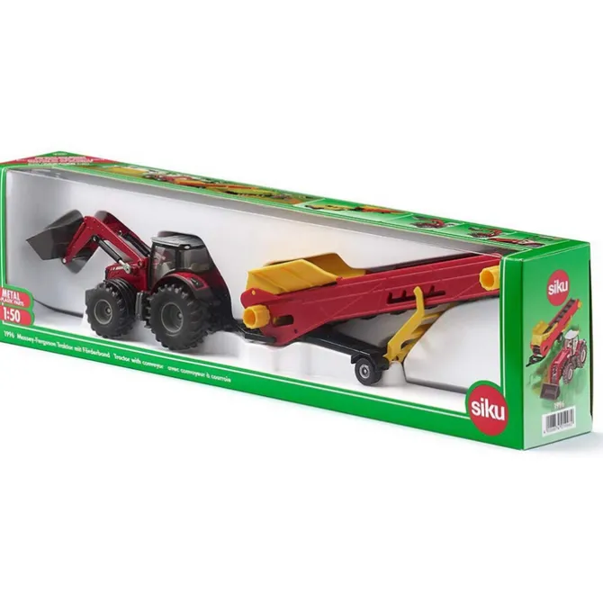 Massey Ferguson Tractor with Front Loader and Conveyer