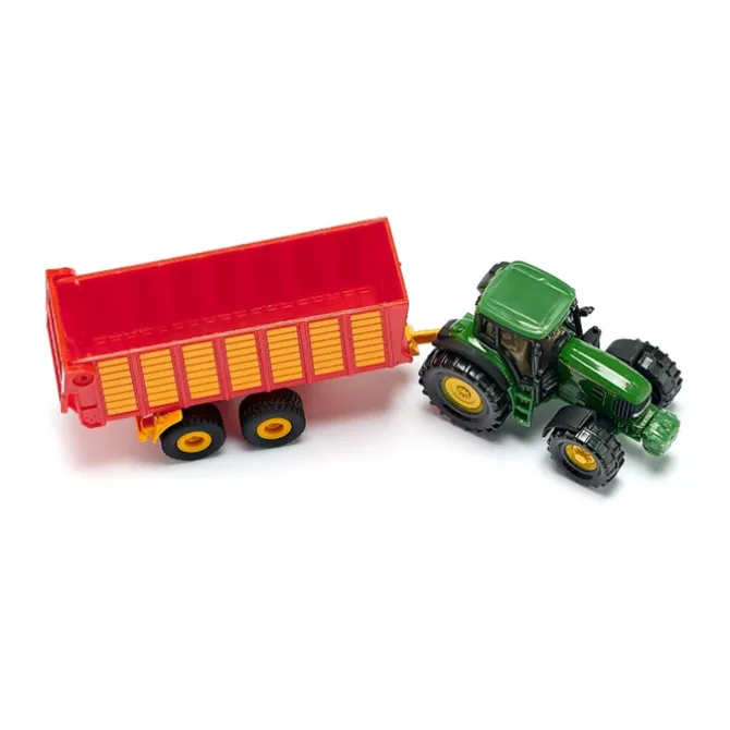 Mini Claas Tractor & Silage Trailer
