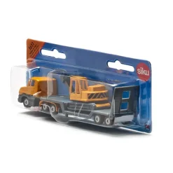 Mini Low Loader with Excavator