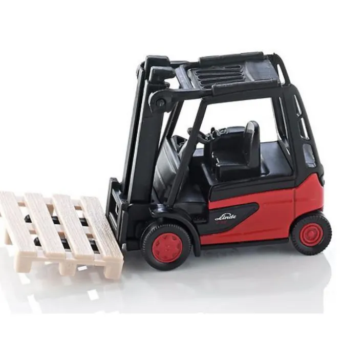 Mini Red Forklift Truck and Pallet