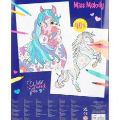 Miss Melody Colour & Design Book