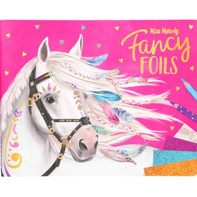 Miss Melody Glitter Foils Horse Activity Book