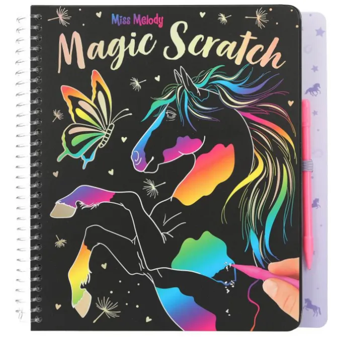 Miss Melody Magic Scratch Book