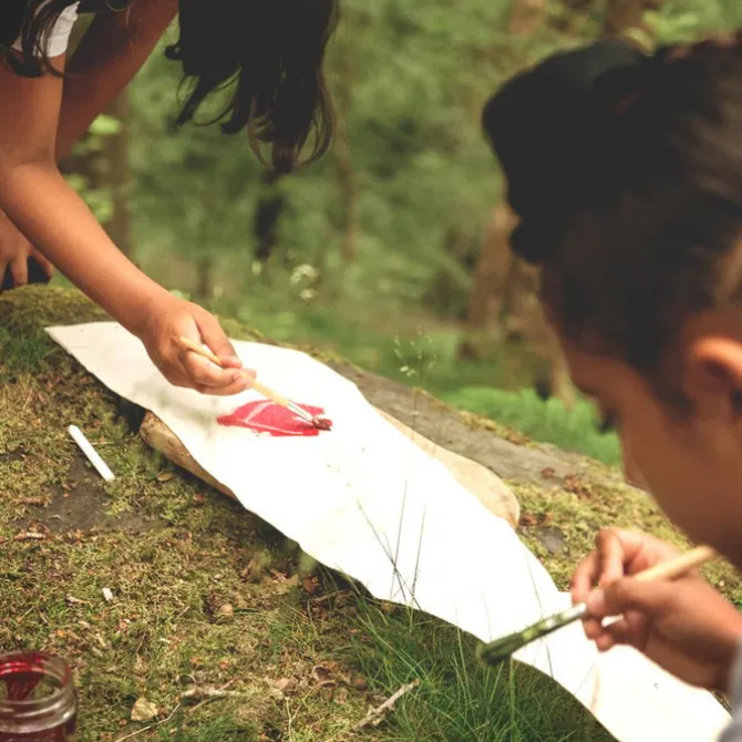 Natural Fabric Art Kit