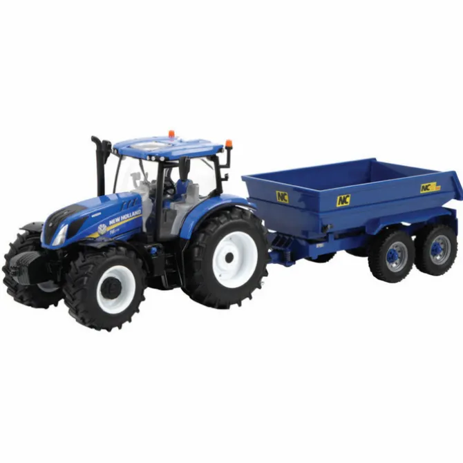 New Holland T6 Tractor with Trailer