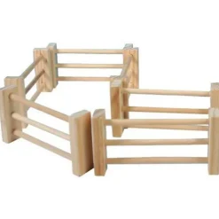 Pack of 6 Wooden Fences