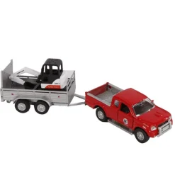 Pajero with Mini Excavator