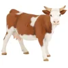 Papo Brown & White Simmental Cow