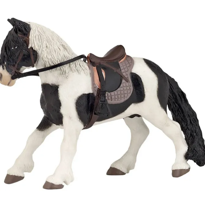 Papo Skewbald Pony with Saddle