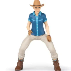 Papo Wild West Horse with Cowgirl