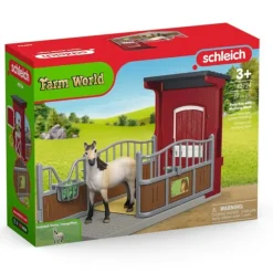 Pony Box with Mustang Mare Toy Playset
