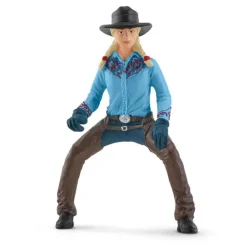 Schleich Cowgirl Team Roping Fun