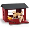 Schleich Dog Kennel with Golden Retrievers