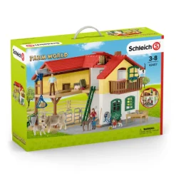 Schleich Large Farm House with Animals & Accessories