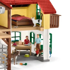 Schleich Large Farm House with Animals & Accessories