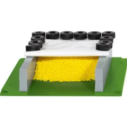 Silage Clamp with Cover, Tyres & Cover