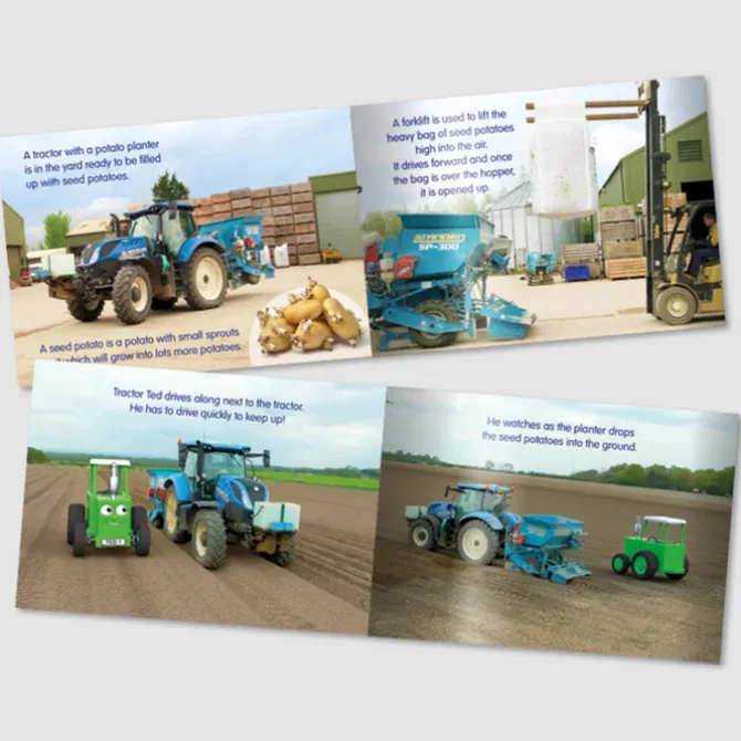 Spuds in Mud Storybook