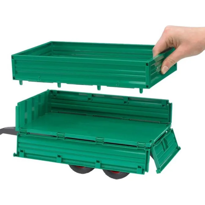 Tipping Trailer with Removable Top