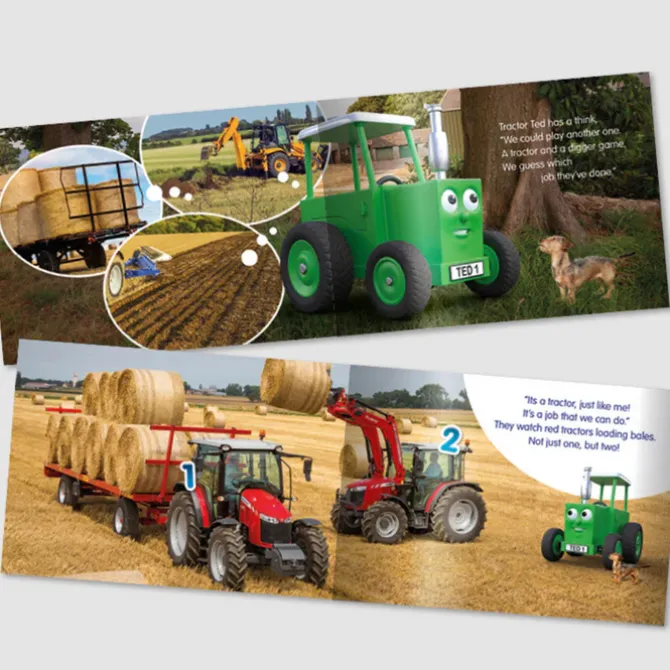 Tractor Or Digger Storybook