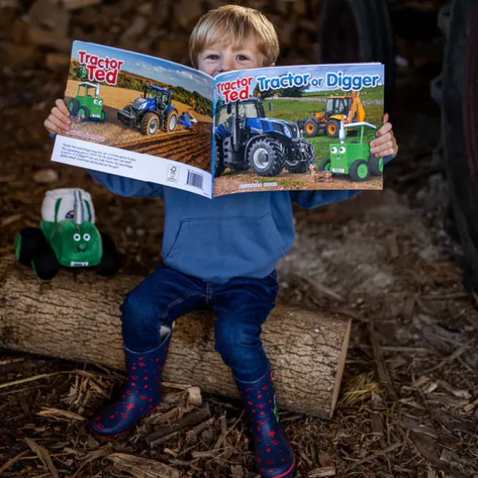 Tractor Or Digger Storybook