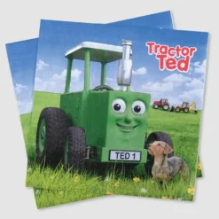 Tractor Ted Paper Party Tableware