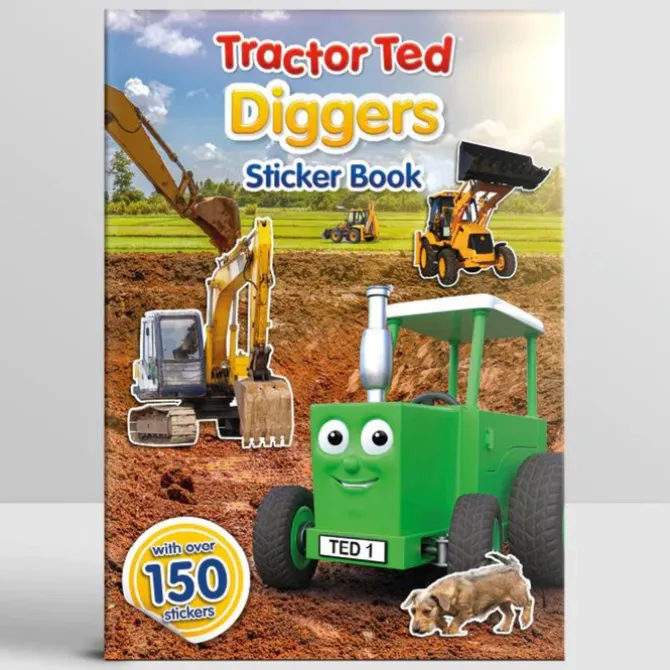 Tractor Ted Diggers Sticker Book