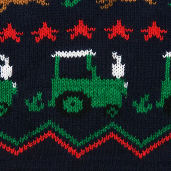 Tractor Ted Fair Isle Snood
