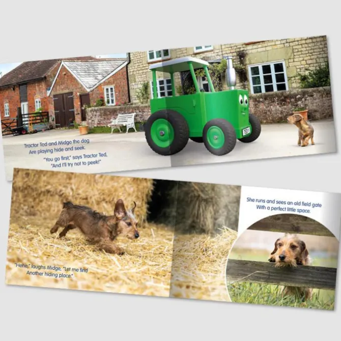 Tractor Ted Hide and Seek Book