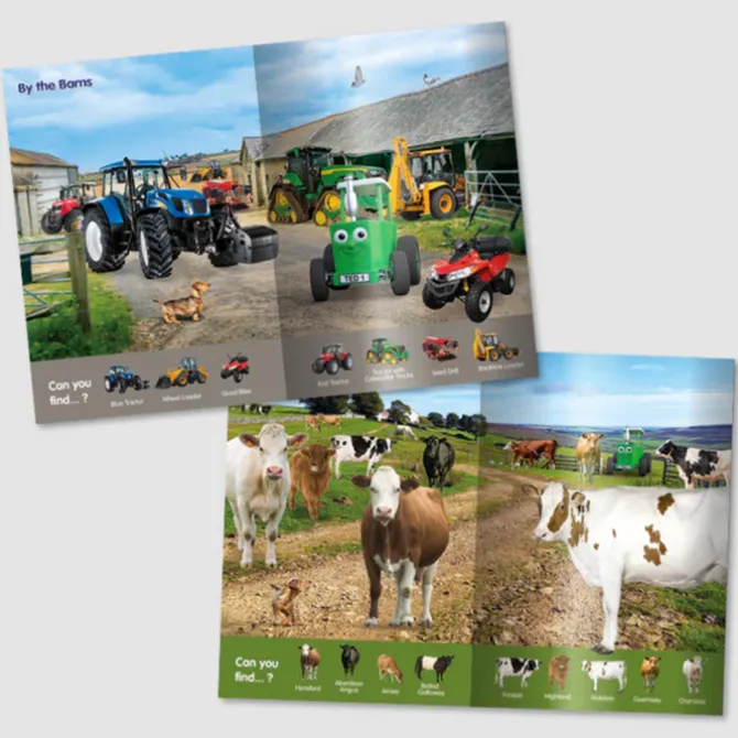 Tractor Ted Look & Find Farm Book
