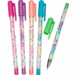 Unicorn Gel Pen Set Rainbow Colours