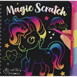 Unicorn Magic Scratch Book