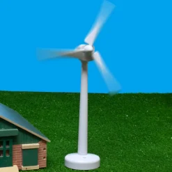 Wind Turbine with Battery Power
