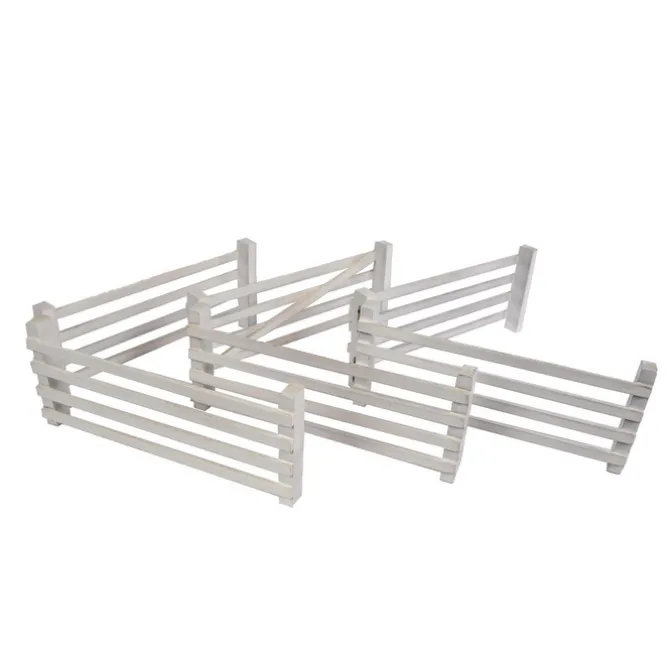 Wooden White Fences