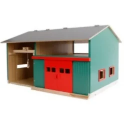 Workshop with Storage & Red Doors