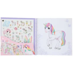 Ylvi Unicorn Dress Me Up Stickerbook